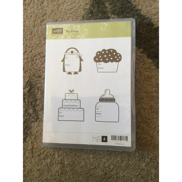 New Tag Alongs Stamp set B49 - Picture 1 of 2